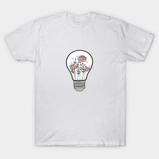 flower light bulb T-Shirt